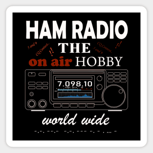 Ham Radio - a hobby world wide Sticker